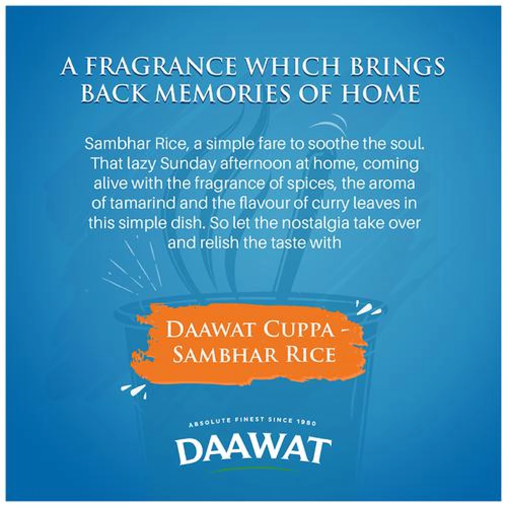 Daawat Cuppa Rice Sambhar Rice - Ready In 10 Minutes, 86 g-8.webp